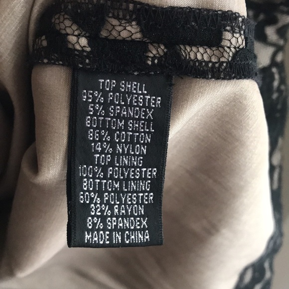 Black with lace skirt cocktail dress from Adrianna Papell. Size 8 - Picture 5 of 5